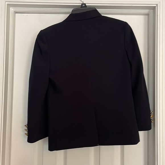 IZOD boys navy blue blazer jacket. - Picture 2 of 7